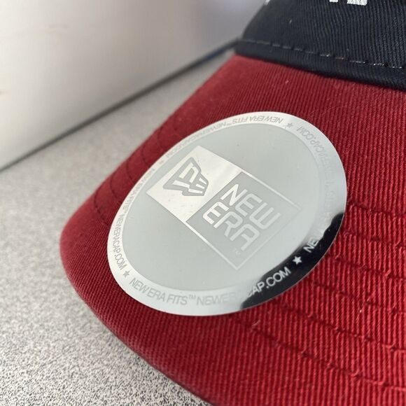 MLB ALL STAR GAME 2009 BUSCH STADIUM CARDINALS RED VISOR STRAPBACK OSFM HAT CAP - Picture 4 of 7